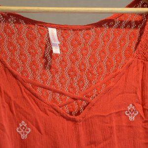 Orange Tank Trapeze Shirt